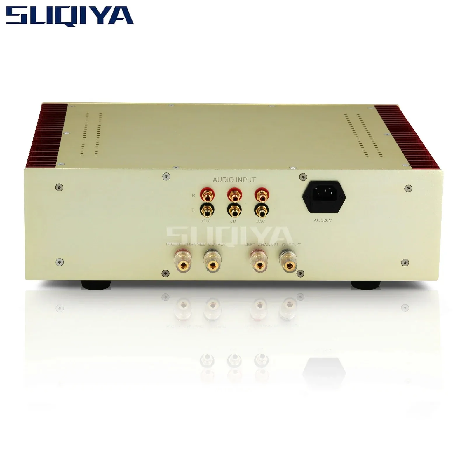 SUQIYA-240w*2 1:1 Copy DarTZeel 108 Line Power Amplifier MBL PreAmplifier OPA604 High Power Combined HIFI Audio Amplifier