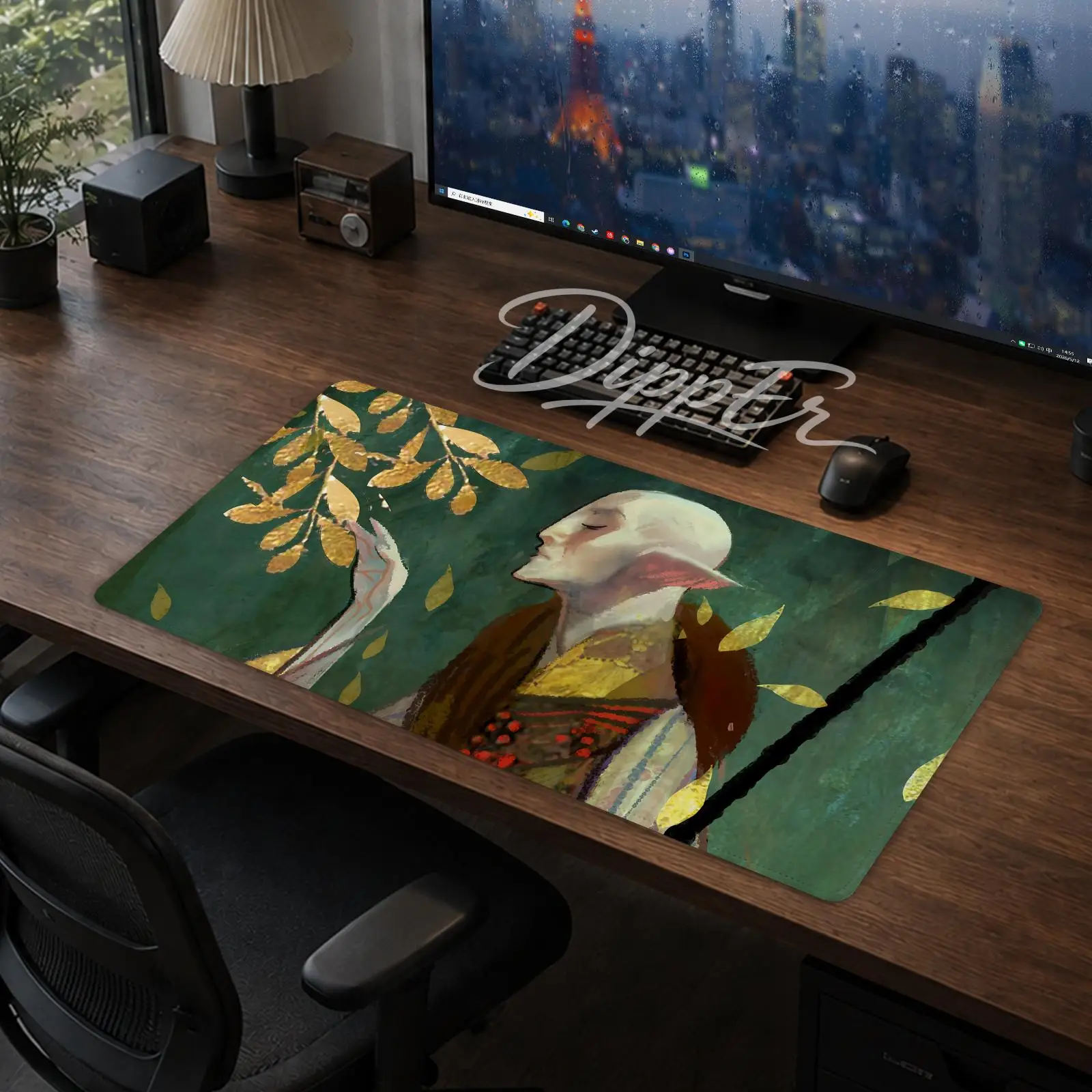 Tapis de souris Game Dragon Age I-Inquisition, grand tapis de bureau, tapis de souris de jeu, fond en caoutchouc, coussin antidérapant 900x400