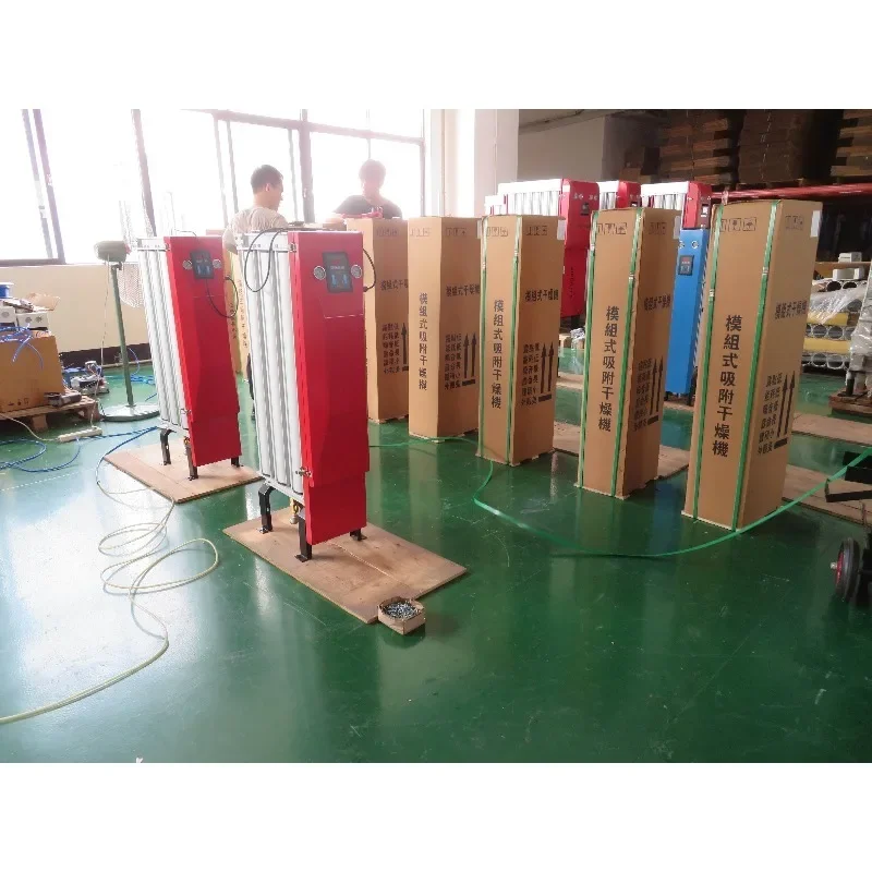 Modular Heatless Regenerative Desiccant Air Dryer, Industrial Adsorption Compressed Air Dryer