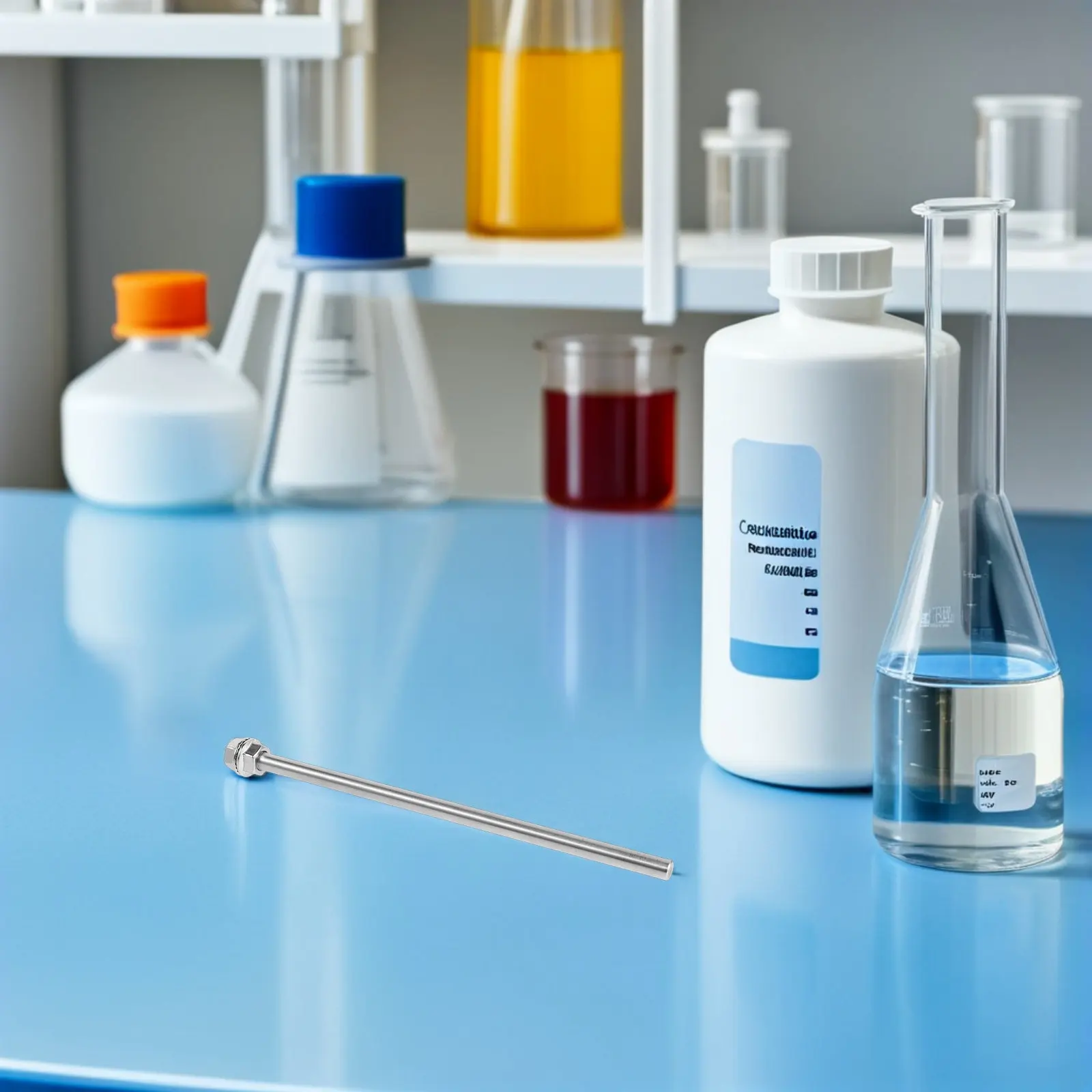 Stainless Steel Mixing Paddle Rod Lab Overhead Stirrer 20Cm Replacement Shaft for Efficient Chemical Dispersion Stainless Mixer view 4