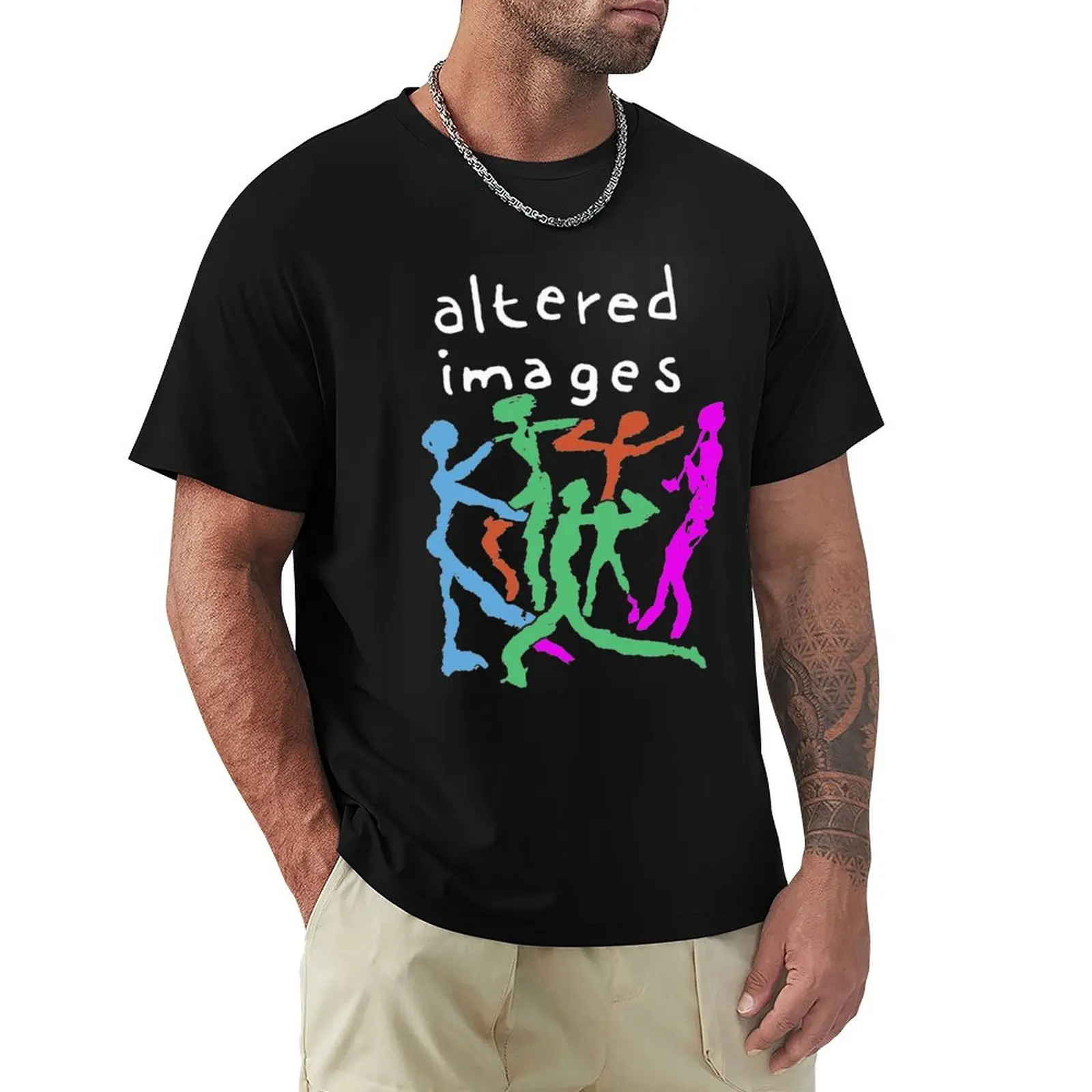 Altered Images T-Shirt Casual All Match Short Sleeve T-Shirt