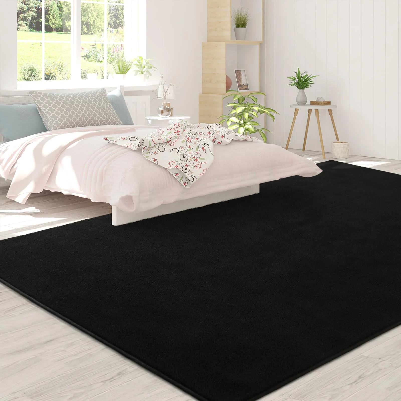 พรมปูพื้นห้องนั่งเล่นสีพื้น VI - Soft Rug Nursery บทวิจารณ์และราคา
