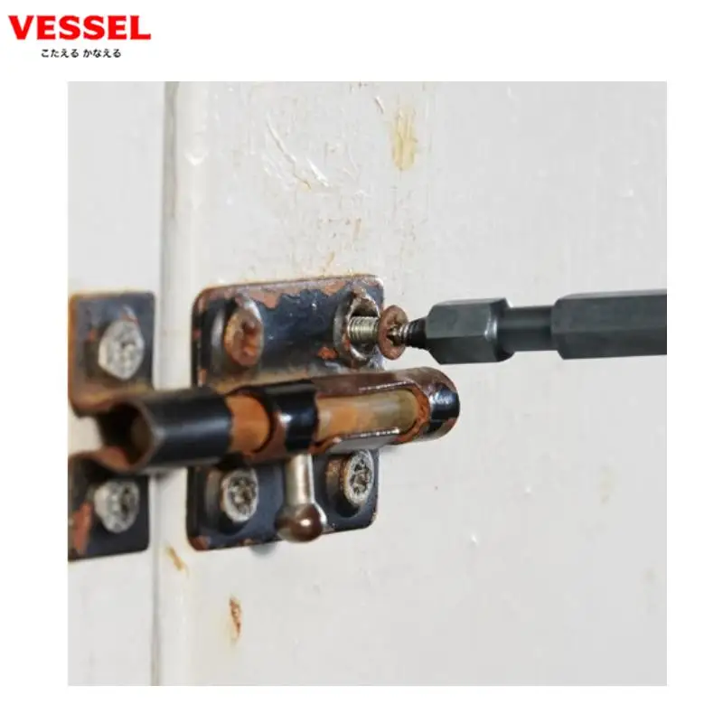 

Электрическая отвертка VESSEL NEJ-123 BESSERU, набор сверл для удаления проволоки из 3 шт., для удаления поврежденных винтов M3-M8, японские инструменты