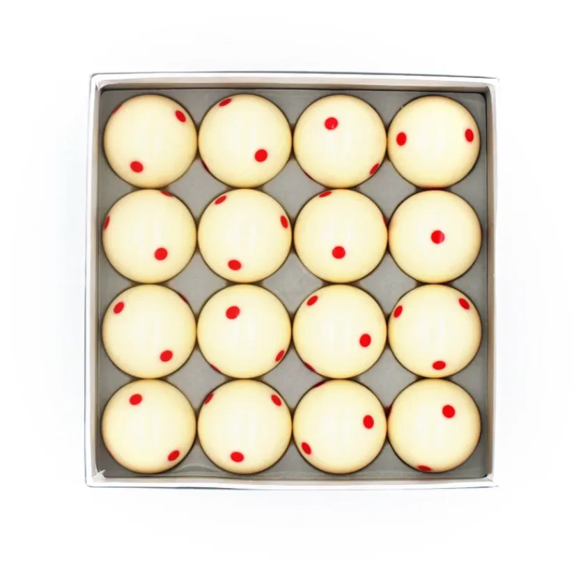 

Premium 3A Six Red Dots Billiards Cue Ball 57.2mm (2-1/4") 16pcs/box