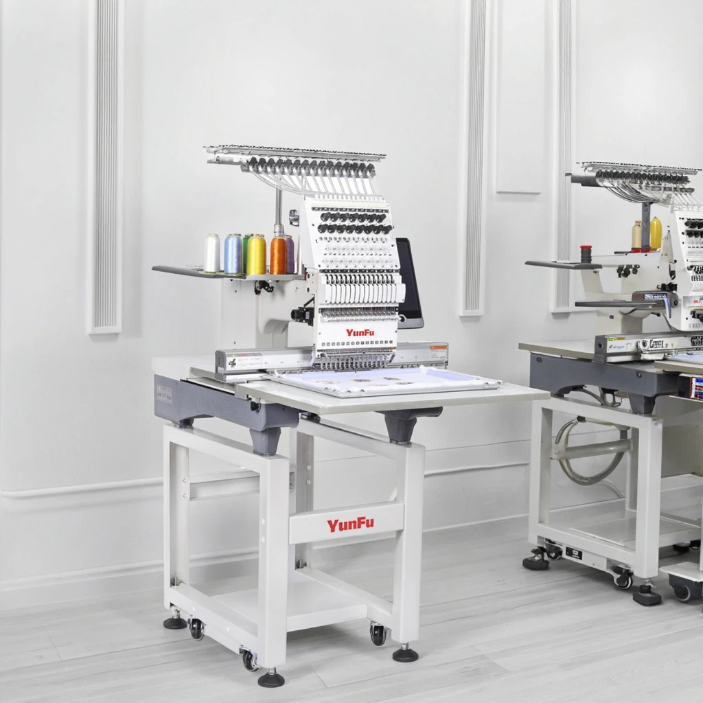 

Small Embroidery Machine/Embroidery Machine Single-head 12 Needle/Embroidery Machine for T-shirt and Cap