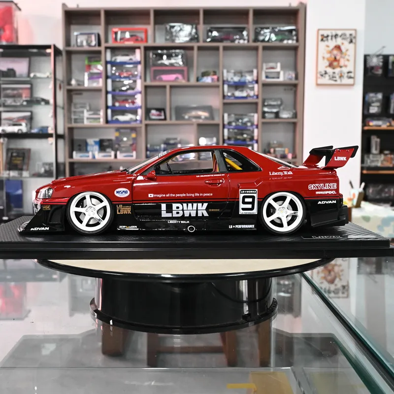 IG 1:18 Scale Super Silhouette SKYLINE ER34 Resin Car Model