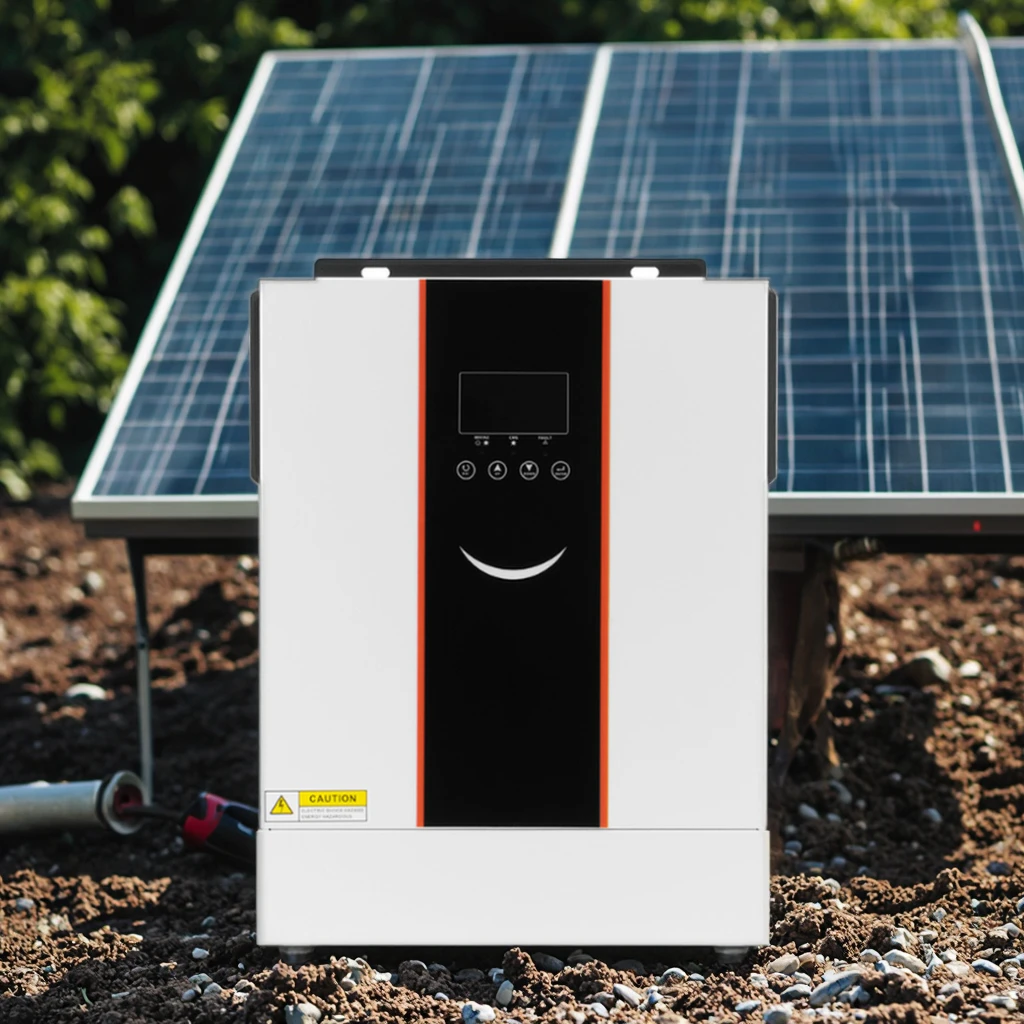 

SF-4.2KW Hybrid Solar Inverter Controller Single Phase AC Inverter 24VDC Battery Voltage 4200W Rated WiFi Single String Inverter