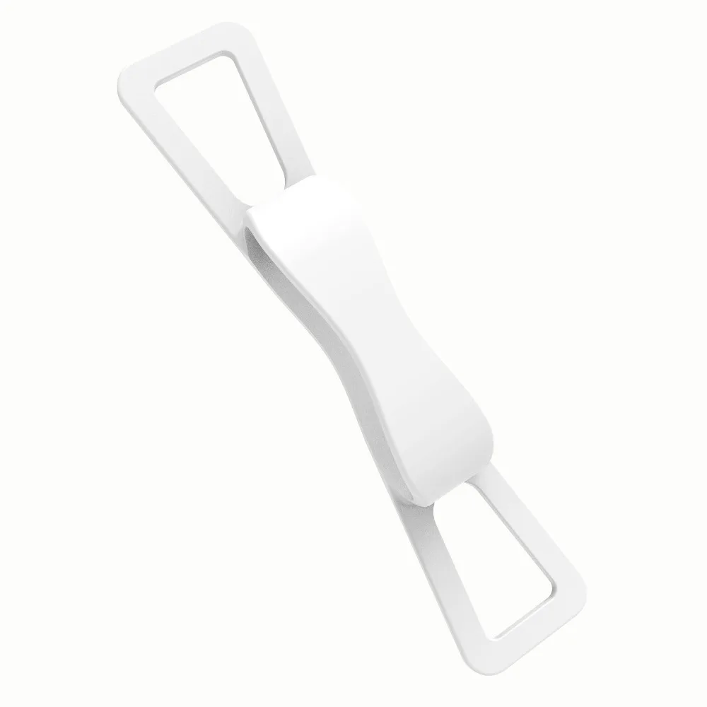 Grip Strap Telefoonhouder Band Ondersteuning Bureau Decor Tablet Handed Grip Strap Effen Kleur Elastische Fiets Telefoon Clip