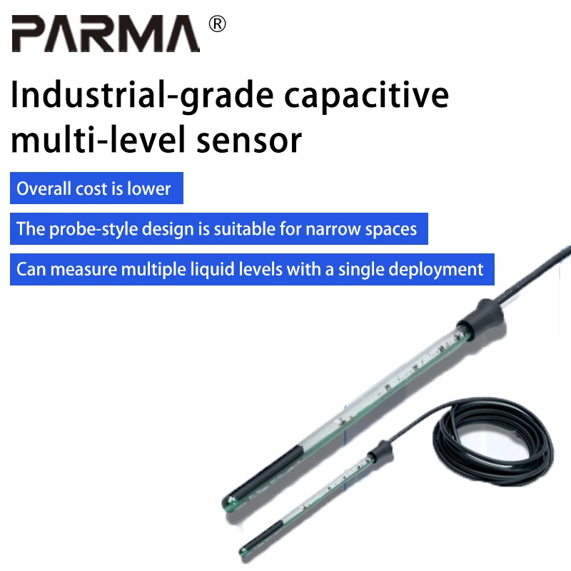 Non-contact capacitive liquid level sensor, water level sensing switch, transparent water tank liquid detection, water shortage