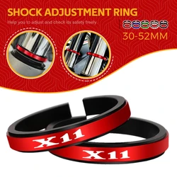For HONDA X11 X-11 1999-2008 Motorcycle Adjustment Shock Absorber Auxiliary Rubber Ring CNC Accessories Fit 30MM-52MM