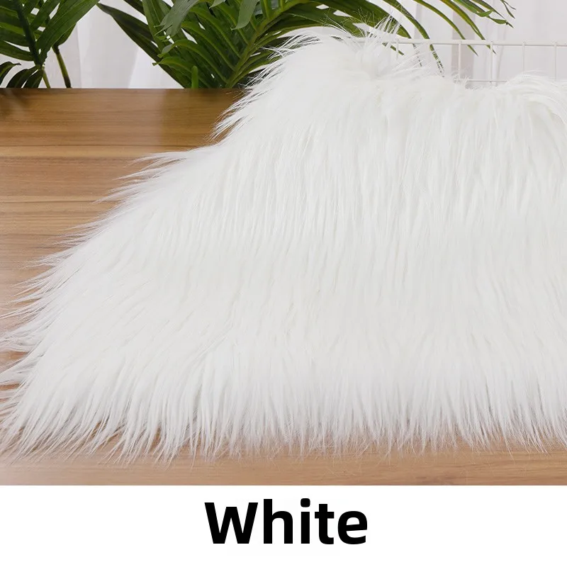 

White Green Brown Falling Lnto Water Hair Fabric Cotton Doll Fried Hair Animal Clothing Fabric DIY Scene Decoration Plush Cloth