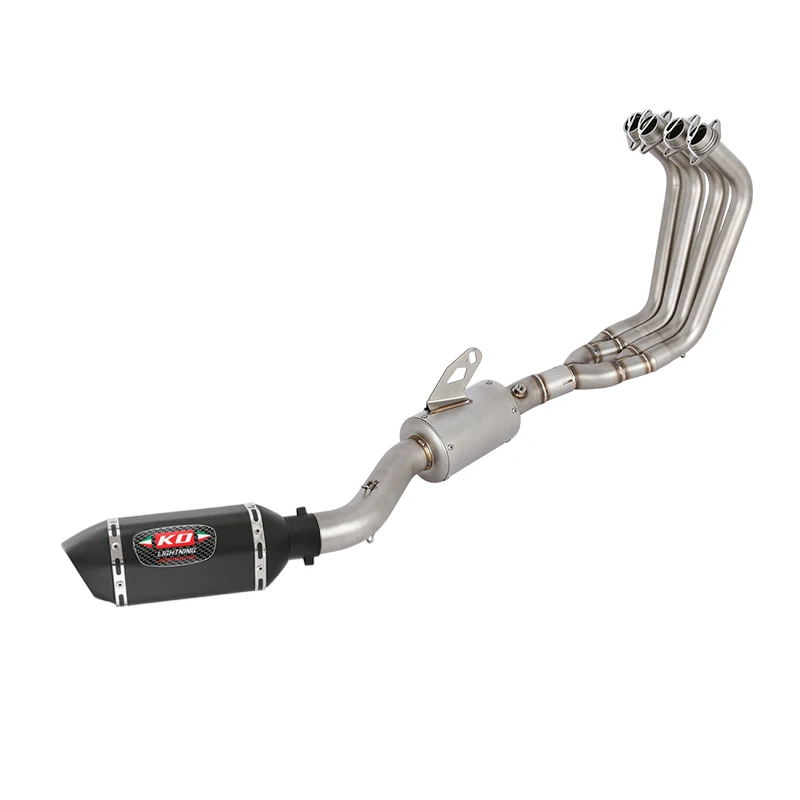 

For Yamaha XJ6N 2009-2017 XJ6S 2009-2016 Motorcycle Full System Header Link Pipe 310mm Muffler Stainless Steel With DB Killer