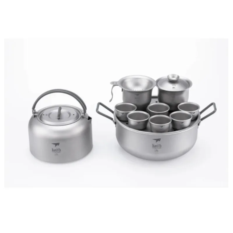 Portable 12Pcs Tita…