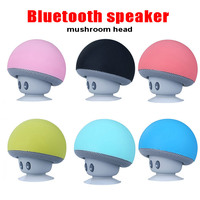 Mini Wireless Speaker Cute Cartoon Mushroom Wireless Bluetoothcompatible  Speaker Outdoor Portable Stereo Waterproof  Speaker