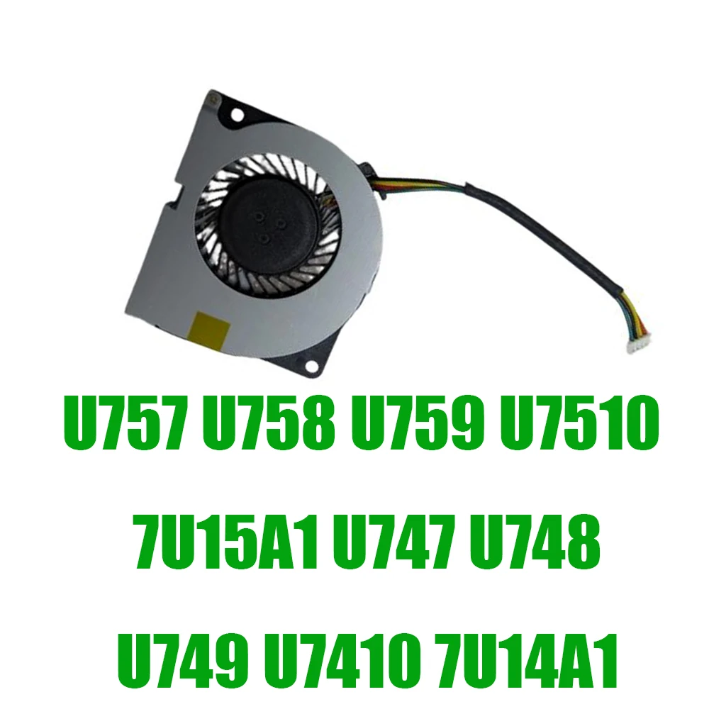 

For Fujitsu For LifeBook U757 U758 U759 U7510 7U15A1 U747 U748 U749 U7410 7U14A1 DC5V 0.32A Replacement Laptop CPU Fan