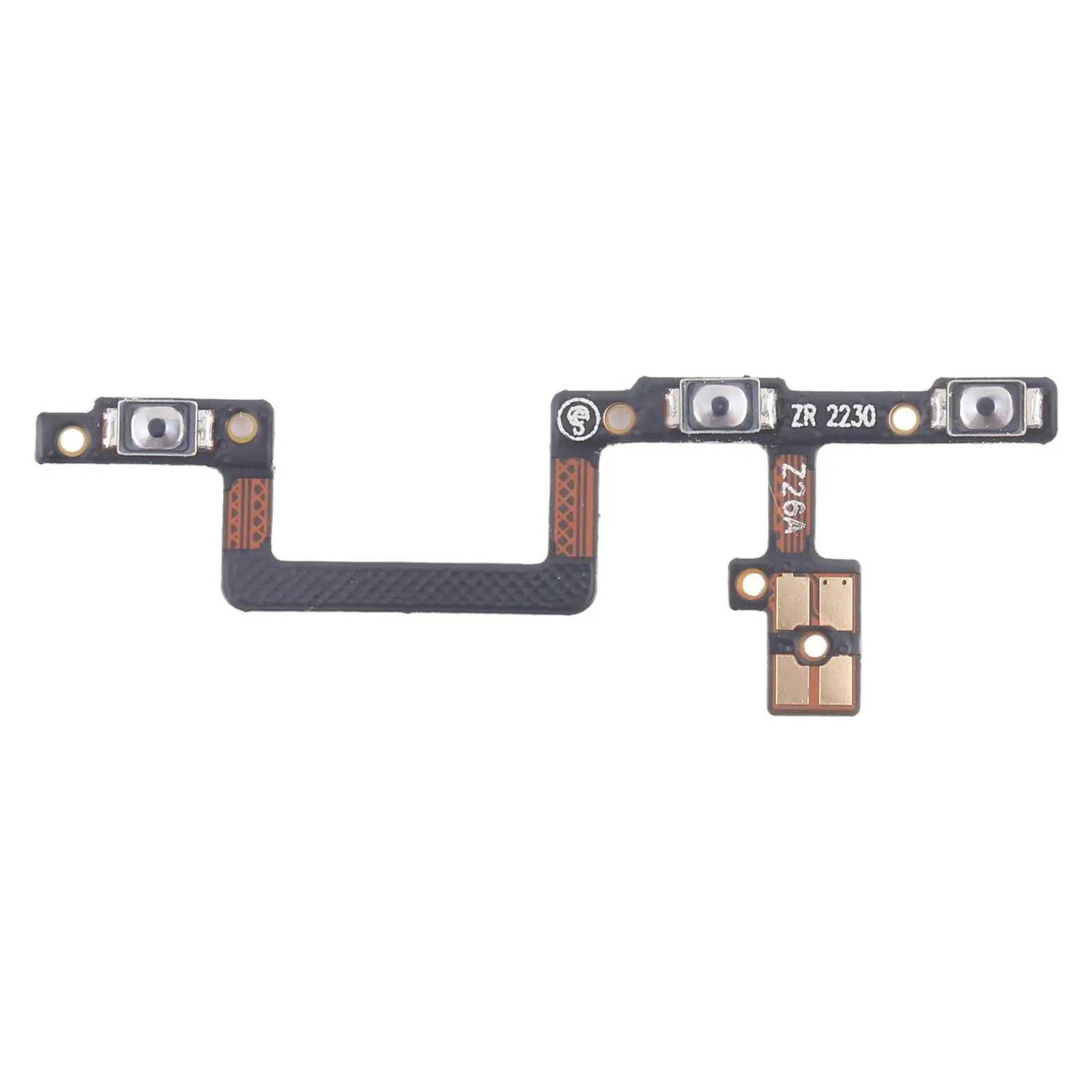 Voor ZTE Blade A73 5G/A53 Pro/V40 Design/A75 5G Aan/uit-knop en volumeknop Flex-kabel
