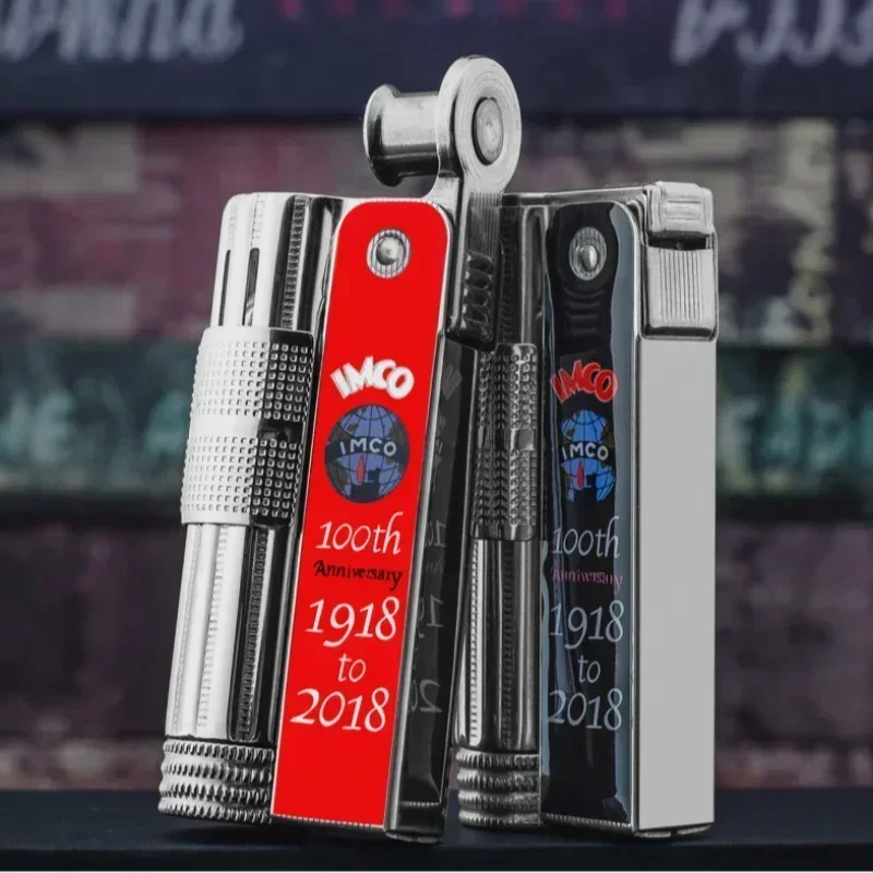 Керосиновая зажигалка IMCO, нержавеющая сталь 6700, коллекция к 100-летию, многоразовые масляные зажигалки для курения, ностальгический подарок