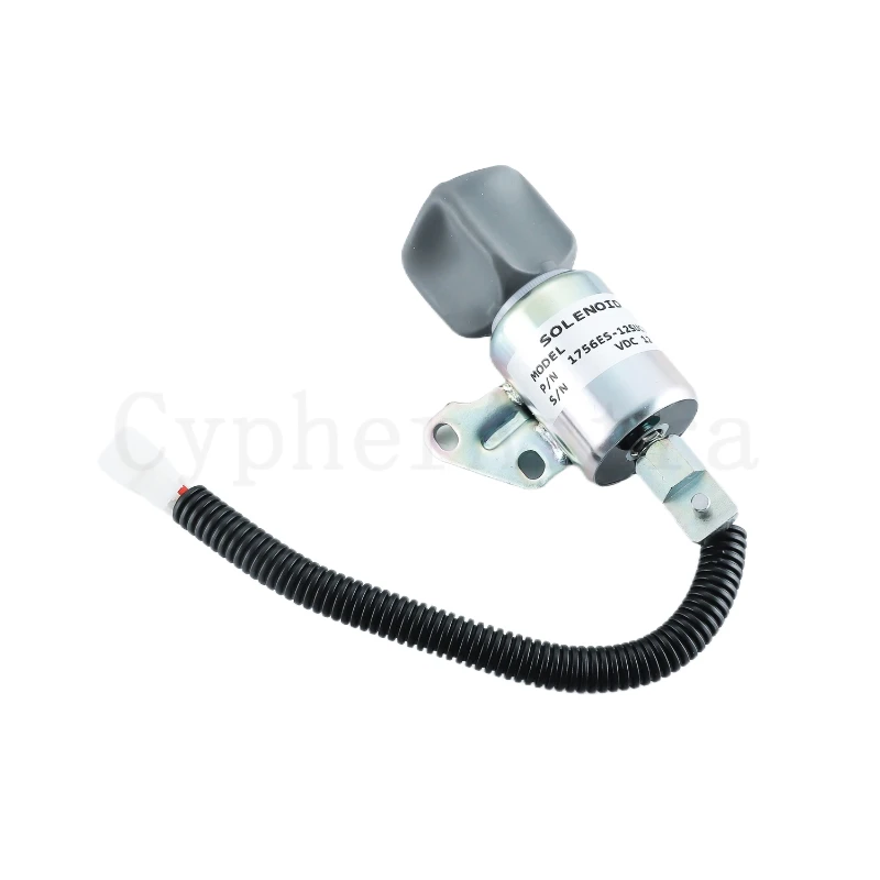 1756ES-12SUC5B1S5 Fuel Shut Off Solenoid SA-5176-12 SA-4899-12 16851-57723 for Kubota Engine D722 D902 Z48 12V