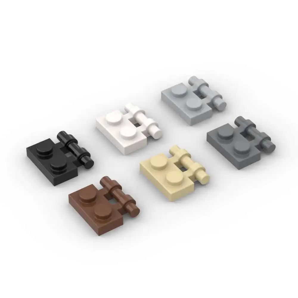 

MOC 10PCS Puzzle Particle 2540 Modified 1x2 Building Blocks Kit With Bar Handle Bricks Idea DIY Toys Birthday Gifts Dropshipping