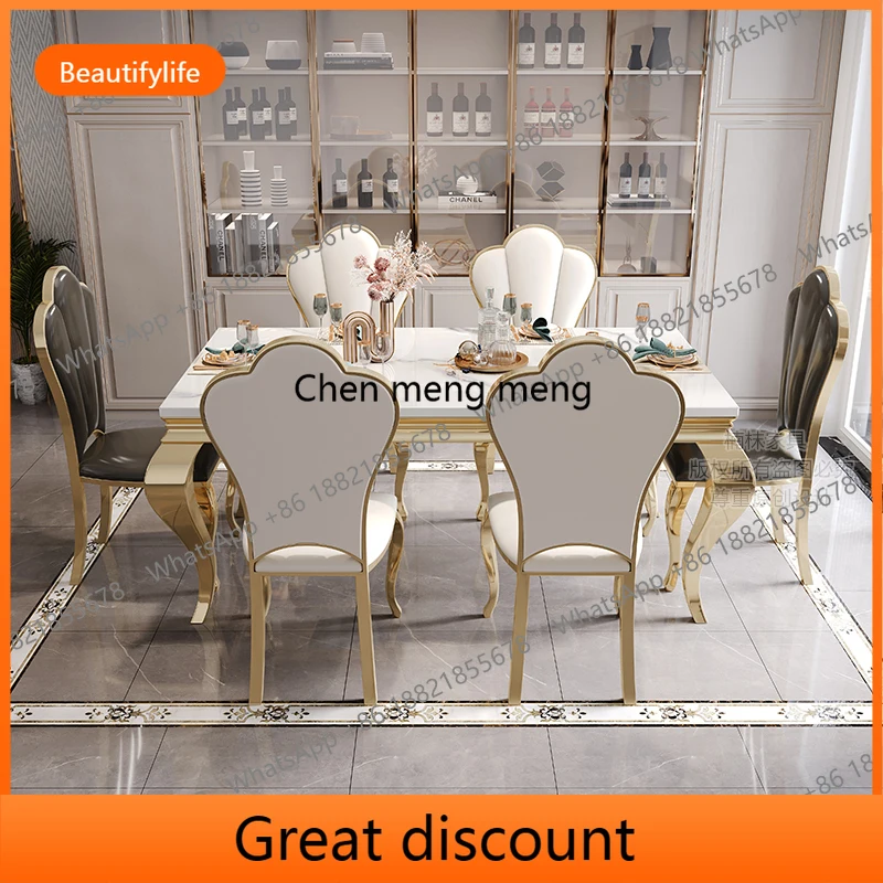 

D53 Центральные стулья Обеденный стол Конференц-ресторан Современный гостиной Обеденный стол Дизайнерский расширяющийся Mesas De Comedor Salon Furnit