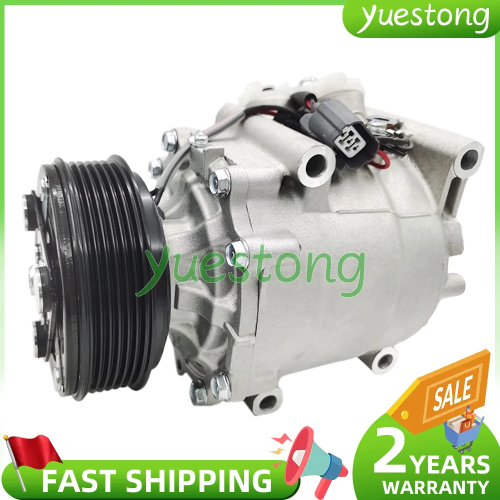 A/C AC Compressor w 105mm 4PK pulley for Honda FR-V BE 1.7 2004 -2009 38810-RJH-006 38810RJH006
