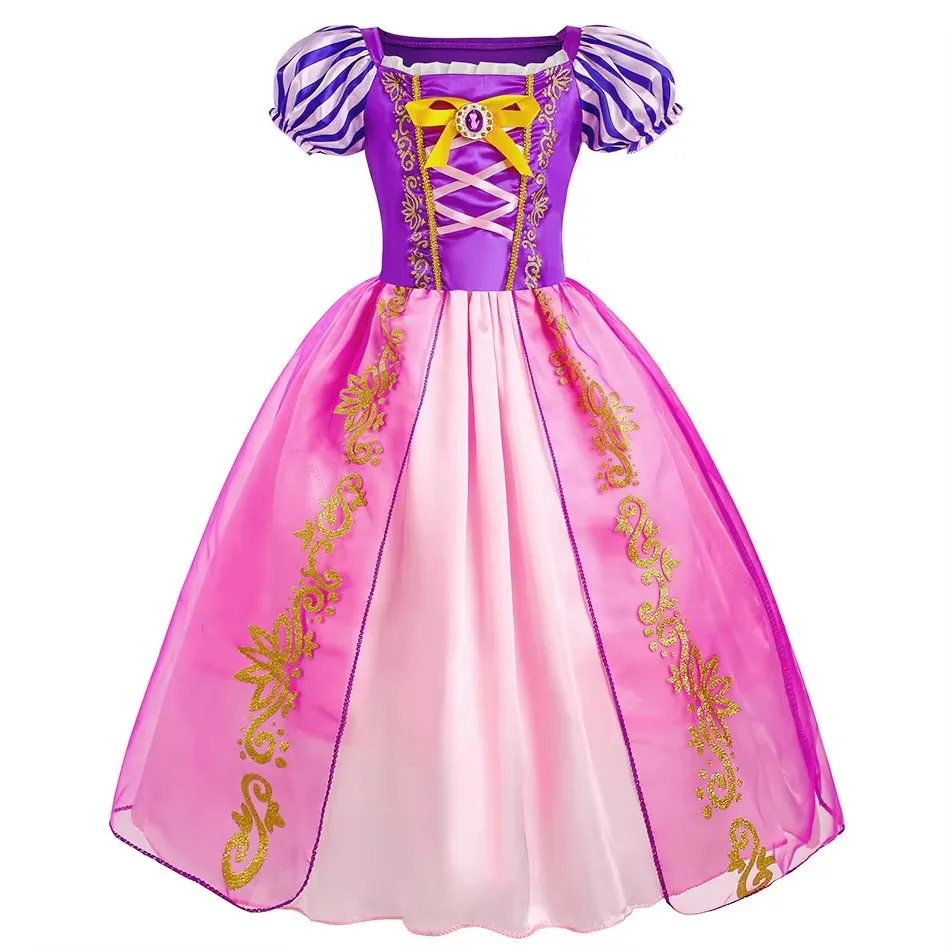 Halloween Princess Costume Birthday Party Dress Kids Girl Christmas Fancy Elsa Dress