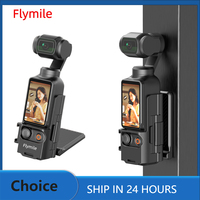 Flymile Magnetic Mount Stand Extension Adapter for DJI Pocket 3 Camera Protective Cage With Cold Shoe/1/4\