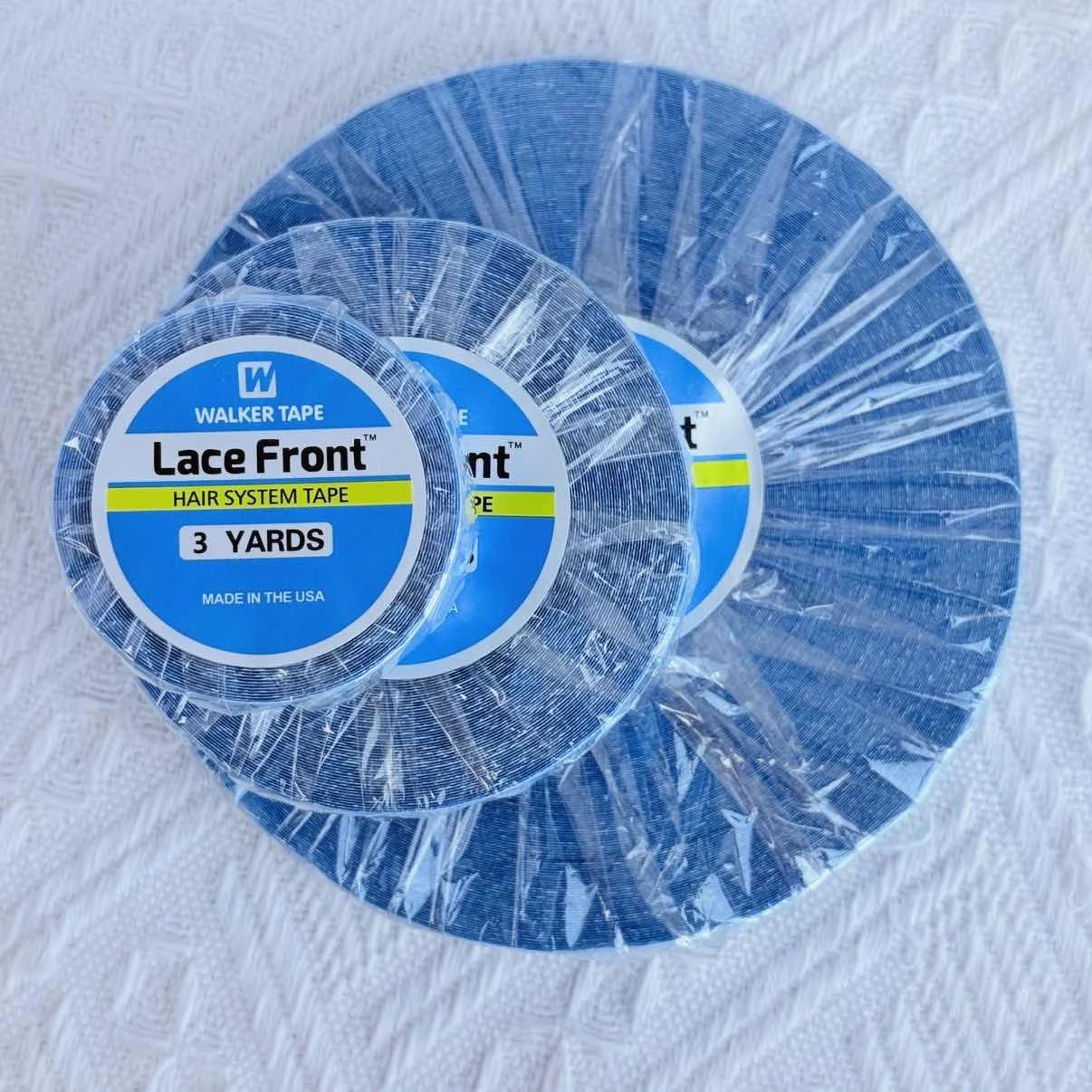 Hair System Tape Double Side Glue Tape Strong Hold Hair Extension Tapes For Lace Closure 3/12/36Yards 2cm Lace Front Wig Glue