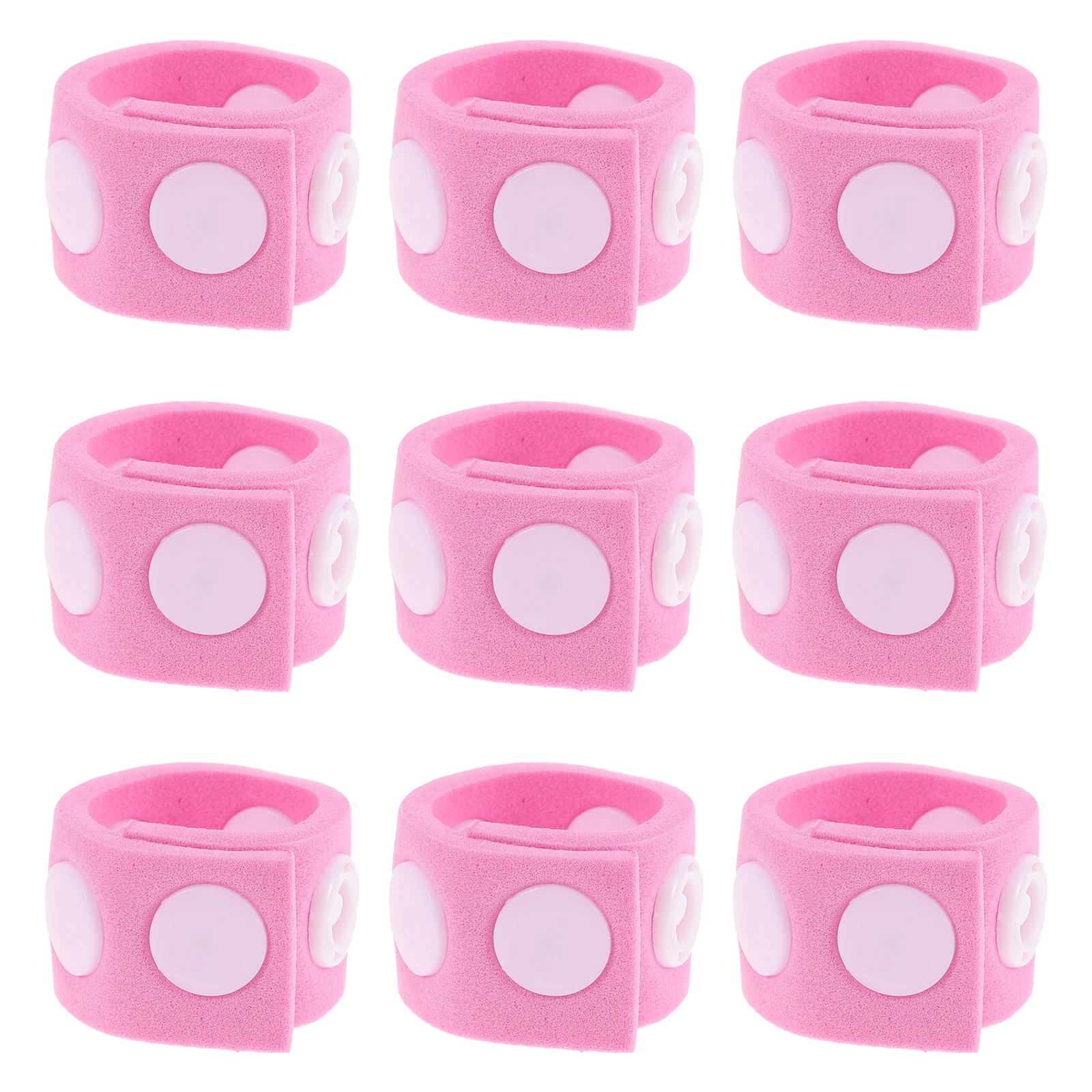 

10pcs Kids Bathing Hat Thickened Extendable Strip Reusable Shower Cap Soft Silicone Adjustable Fit Baby Bath Supplies