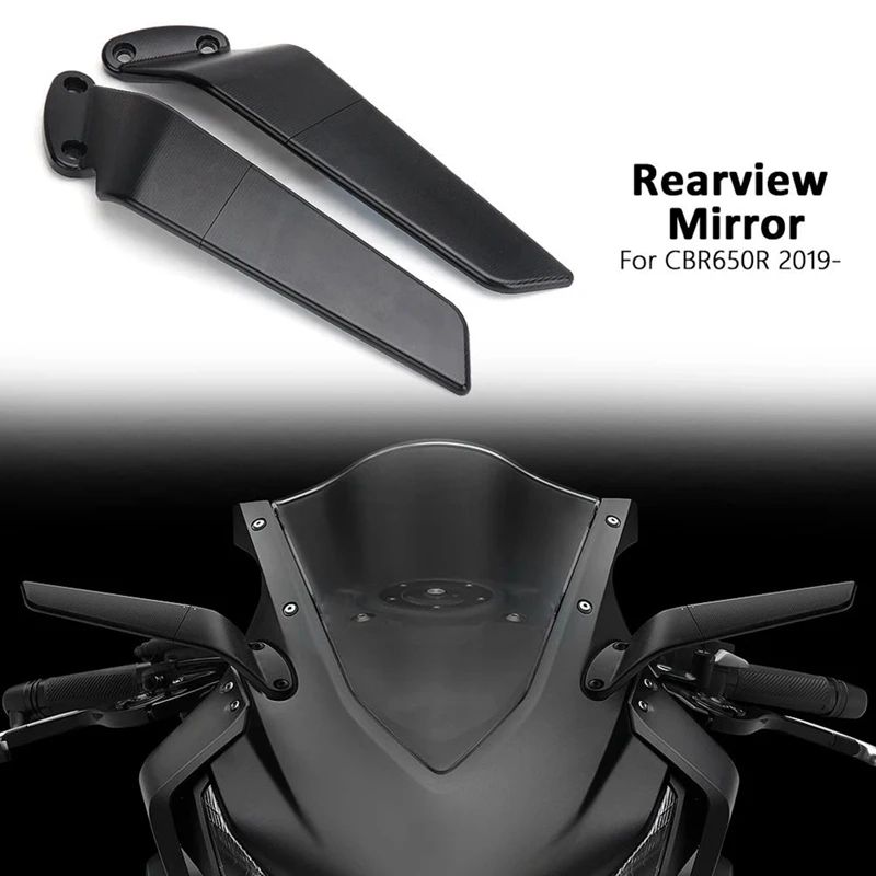 Motorcycle Rear View Mirrors Blue Anti-Glare Mirror For Honda CBR650R CBR 650 R Cbr650r CBR 650R 2019-2024