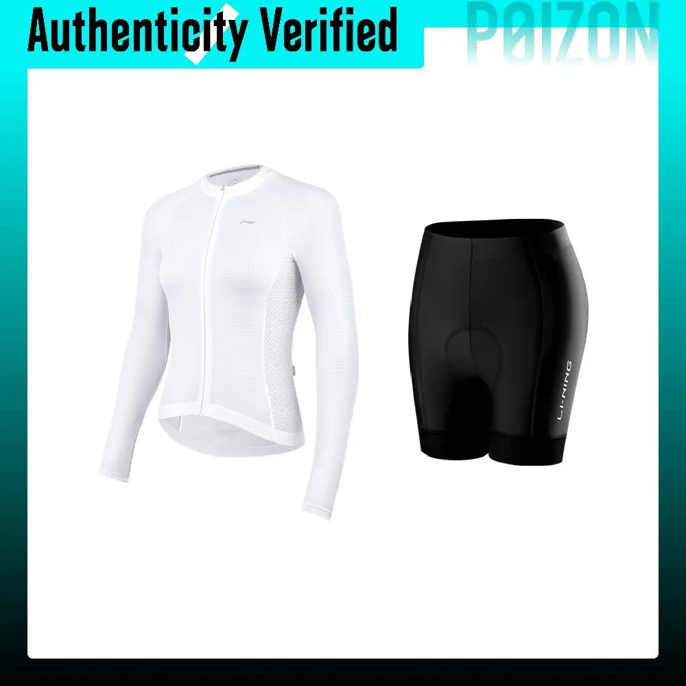 Li-Ning Cycling Suits Women's Crew Neck Thin LNQX046+