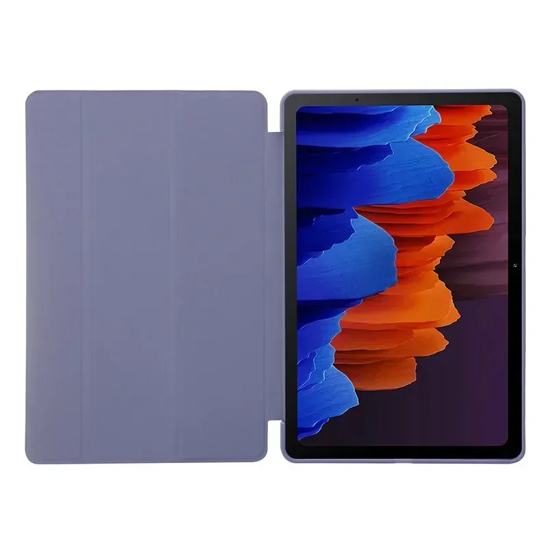 For Poco Pad M1 Case 12.1 inch Trifold PU Leaher Soft TPU Back Stand Tablet Shell For Funda xiaomi poco pad m1 case coque 2025 image 5