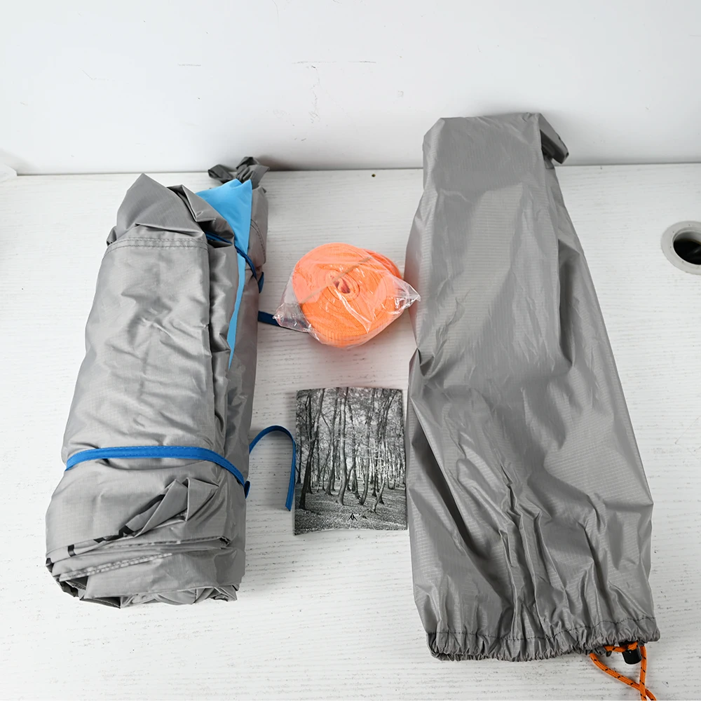 Única pessoa caminhadas viajar árvore tenda acampamento ao ar livre árvore hammock cama ultraleve multi-funcional três árvores pendurado cama