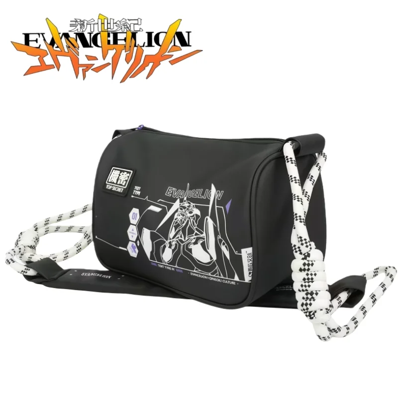 

NEON GENESIS EVANGELION Сумка через плечо большой вместимости Студенческий спортивный рюкзак Сумка на одно плечо с аниме-регулированием Праздничные подарки