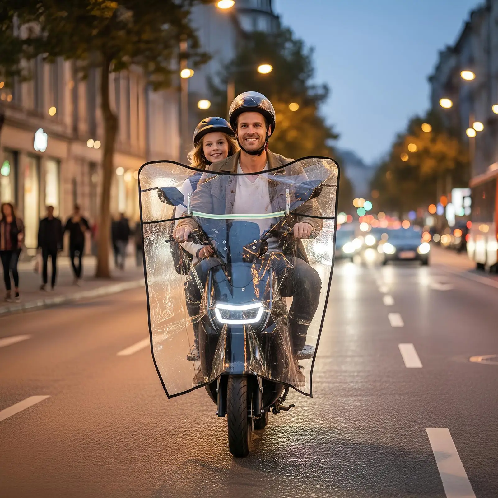 

Motorcycle Wind Deflector Thick Windproof Winter Riding Accessory Wind Deflector For Motorbike For Men Women Family Friends Wife