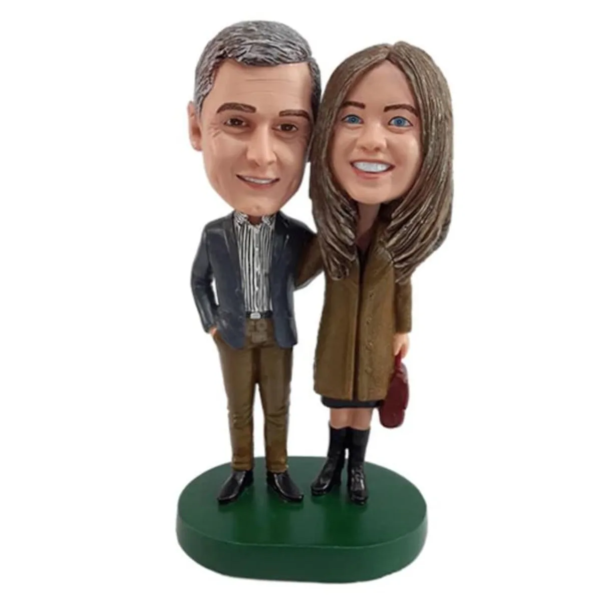 

Custom Bobblehead From Photo Personalized Handmade Clay Figurine Clay Doll Bobbleheads Figurines Collectible Keepsake Gift