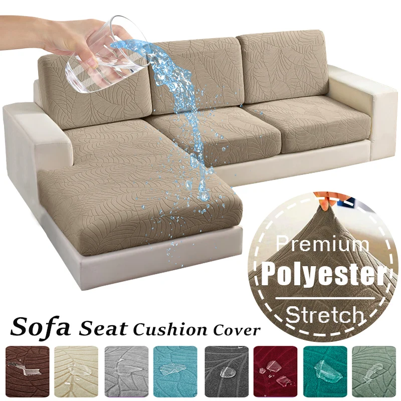 Waterproof Sofa Covers Elastic Stretch Sofa Seat Slipcover Couch Covers for Sofa Cushion Cover Livingroom Furniture Protector