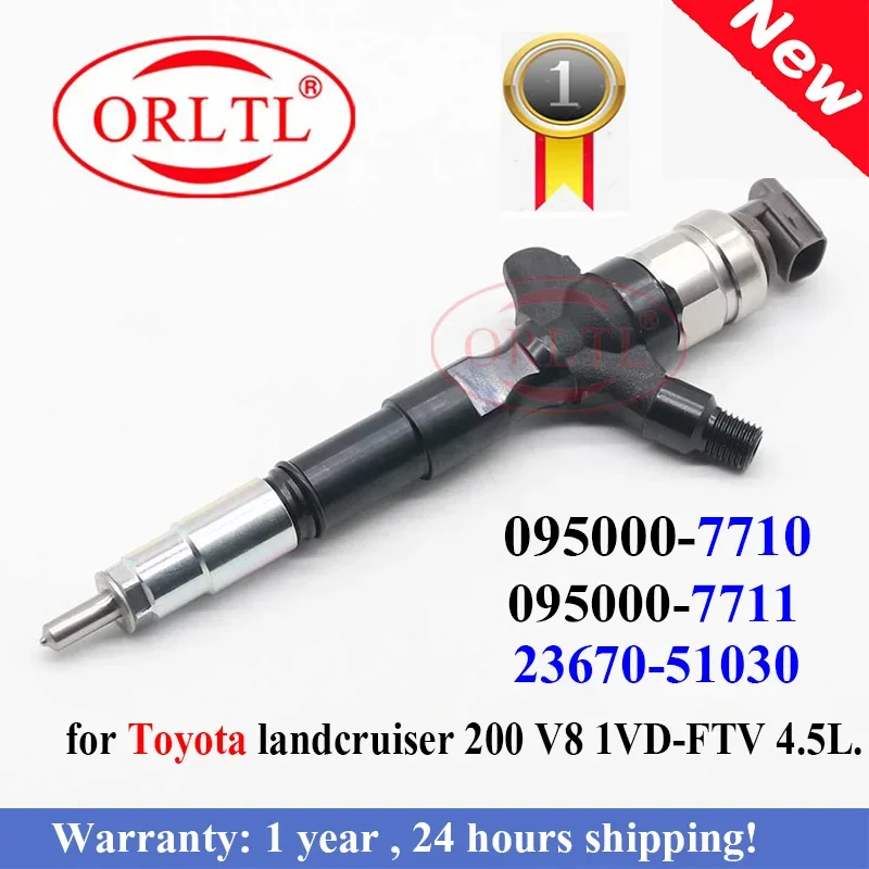 23670-51030 2367051030 23670 51030 for Toyota landcruiser 200 V8 1VD-FTV High Performance Injector