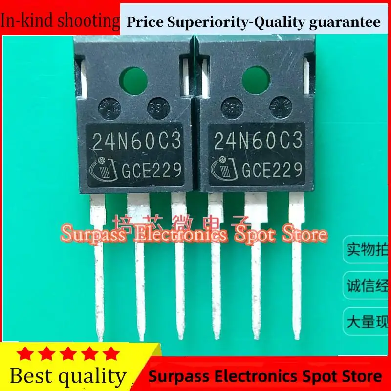 

10PCS-100PCS SPW24N60C3 24N60C3 MOS TO-247 600V/24A Price Superiority-Quality guarantee