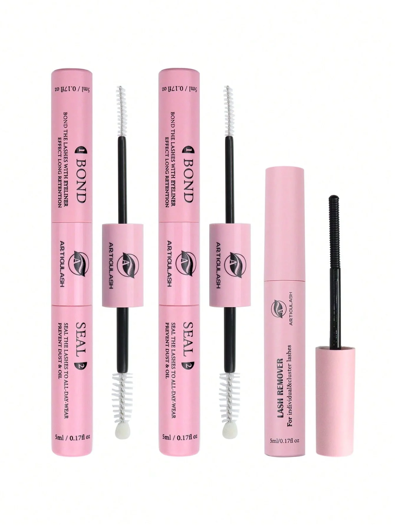 Pegamento y sello de pestañas para grupos de pestañas, unión y sello fijo fuerte, removedor, pegamento de pestañas duradero de 48H, pegamento para extensión de pestañas