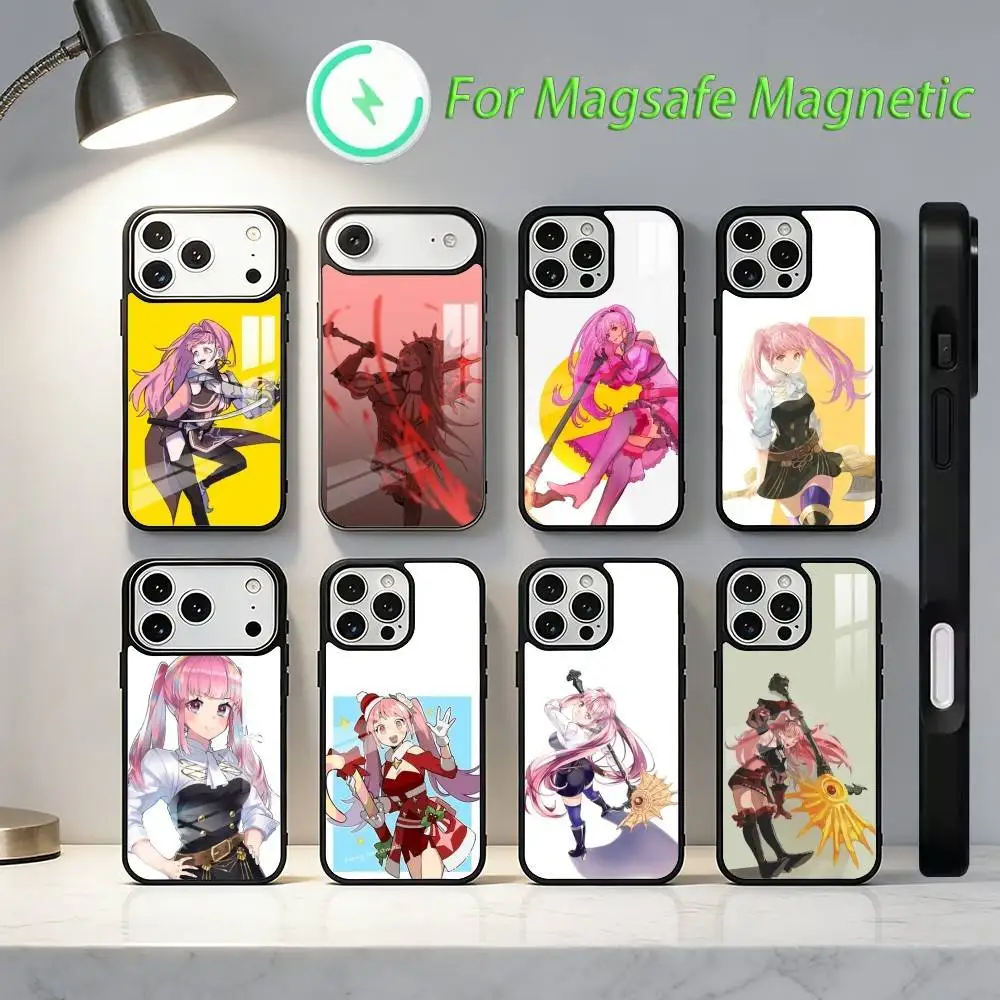 

Hilda F-Fire Emblem Three Houses Phone Case For iPhone 17,16,15,14,13,12,11,Plus,Pro,Max Magsafe Magnetic Wireless Charging