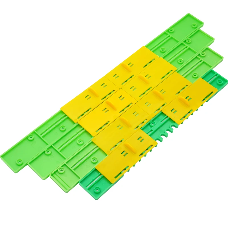 Professional Beekeeping Hive Entrance Reducer – 10 Pcs Plastic Anti Escape Beehive Door