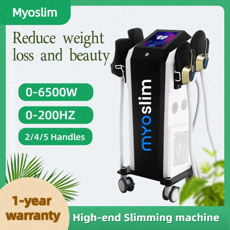 

Myoslim EMS NEO RF Weight Loss Electromagnetic Muscle Stimulation Fat Loss Slimming Body Shaping Machine 6500W