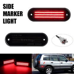 2Pcs Rear Bumper Side Marker Signal Corner Lights Parking Lamp For Toyota RAV4 RAV 4 1996 1997 1998 1999 2000
