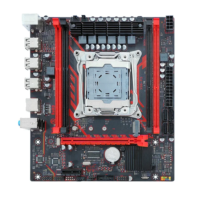 

Новая основная плата X99 Основная плата настольного ПК LGA 2011-3 Pin DDR3 с M.2 Совместимость 2666 2673V3
