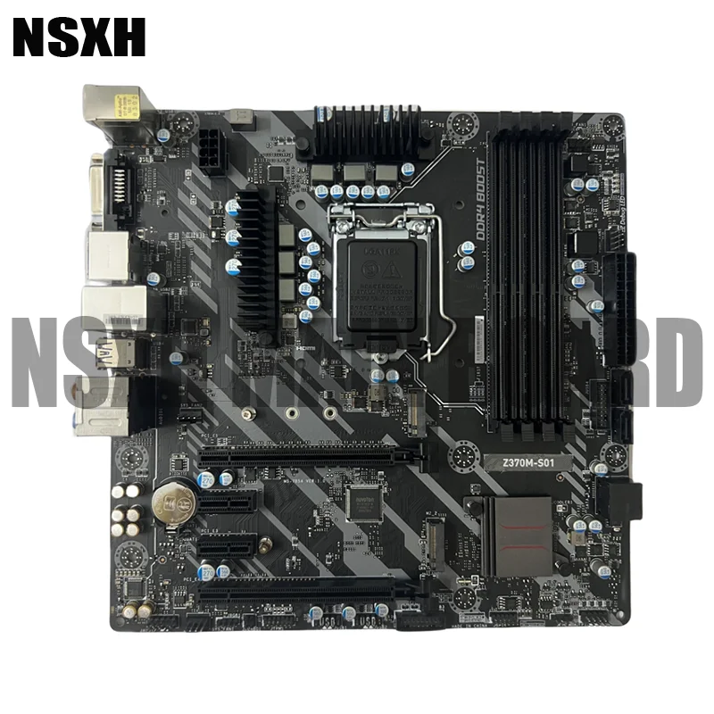 

Original Z370M-S01 Motherboard Z370M-S01 64GB LGA 1151 DDR4 Micro ATX Mainboard