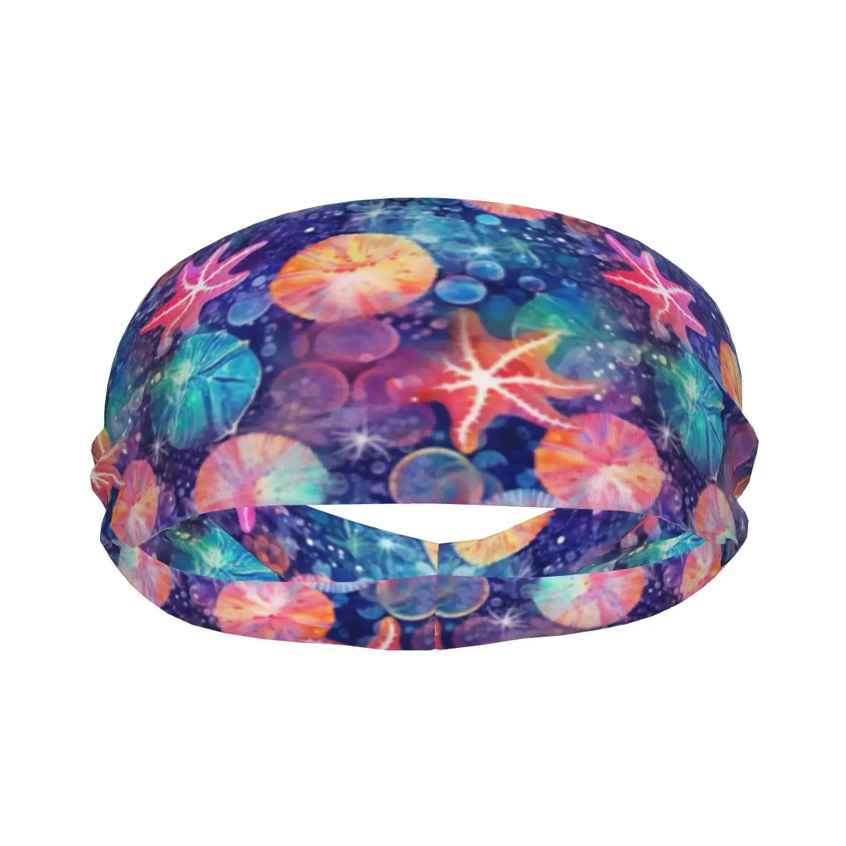 

Headband Starfish Colorful Headwrap Hairband for Tennis Gym Fitness Headwear Hair Accessories