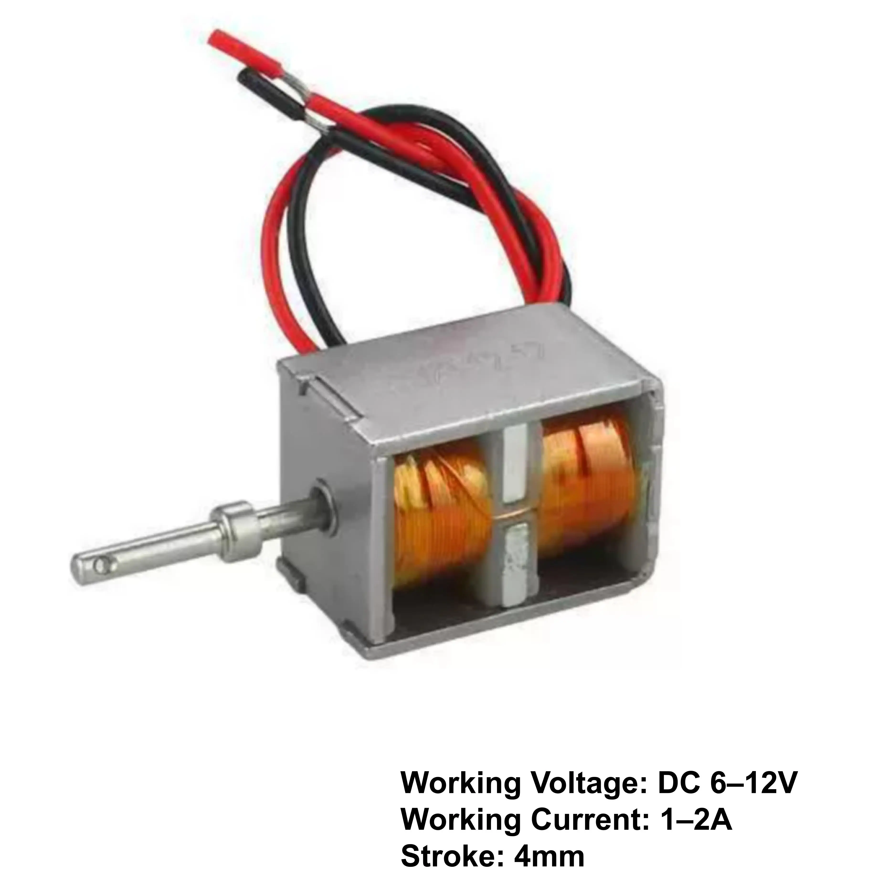 SM0521 Bidirectional Self Holding Electromagnet DC6V-12V Universal Voltage Charging Station Electromagnetic Lock