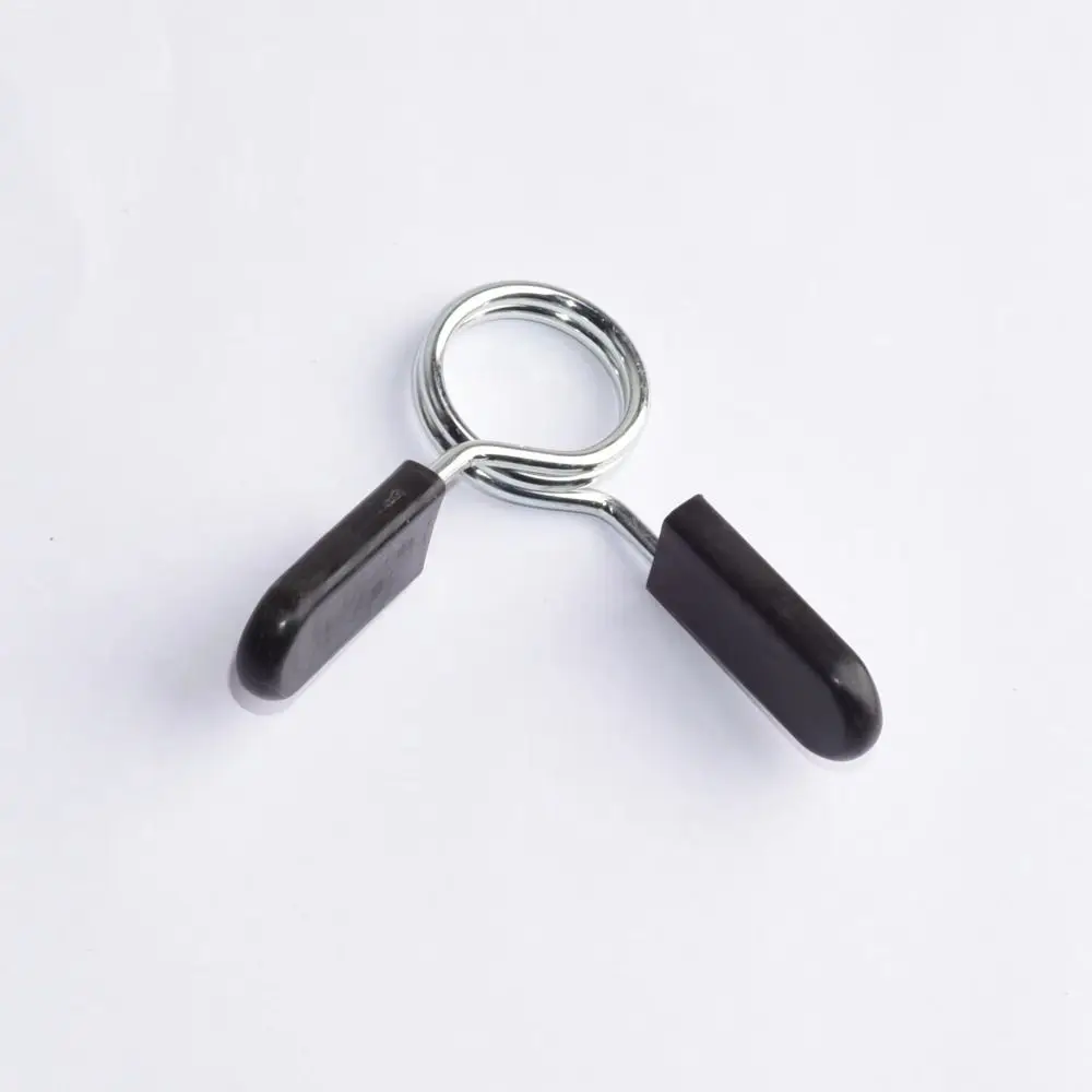 

1 Pair Gym Barbell Clips Anti-loosening Dumbell Spring Collar Clips Safety Protection Stable Barbell Lock Clamp Ezor Bar