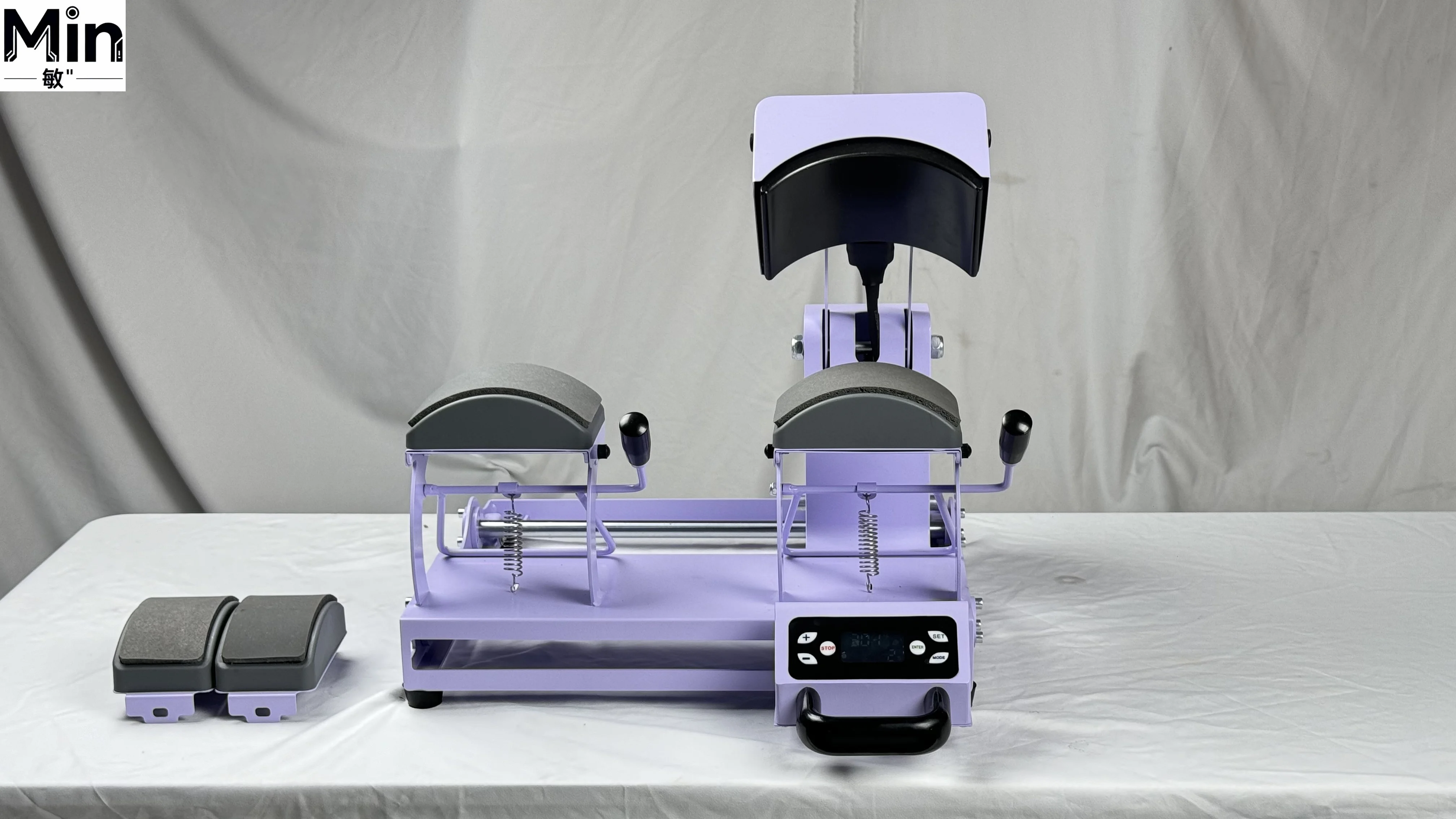 2025 Latest Double Station Auto Sublimation Tumbler Heat Press Machine for Tumbler Printing